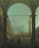 欧洲12-19世纪油画三_CANALETTO - Piazza San Marco 5